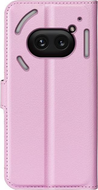 Produktbild MU Classic Litchi Leder Bookcover Series (Nothing Phone (2a))