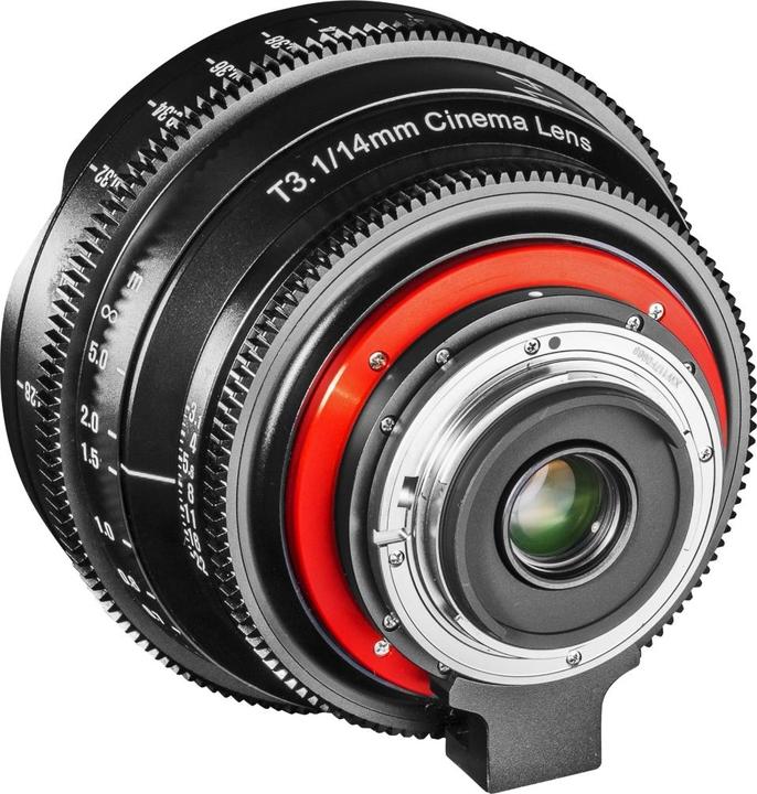 Image du produit Samyang XEEN 14mm T3.1 FF Cine Nikon (Nikon F, APS-C / DX, Plein format)