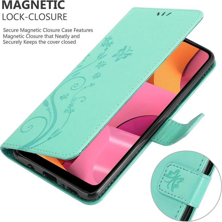 Immagine prodotto Cadorabo Copertina del libro a fiori (Samsung Galaxy A21)