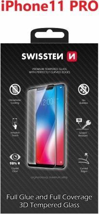 Actual product image Swissten Ultra Durable 3D Full Glue Glass (1 Piece, Apple iPhone 11 Pro)