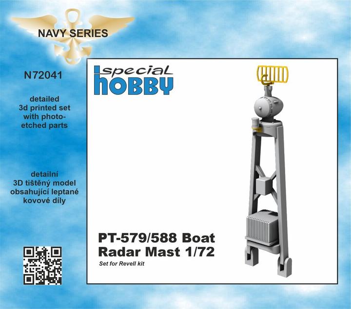 Produktbild CMK PT-579/588 Boat Radar Mast 1/72