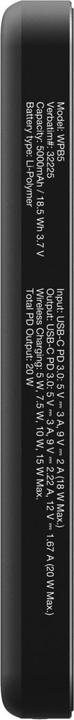 Produktbild Verbatim Charge 'n' Go Essentials Power Bank Magnetic Wireless 5000mAh Black (5000 mAh, 20 W, 18.50 Wh)