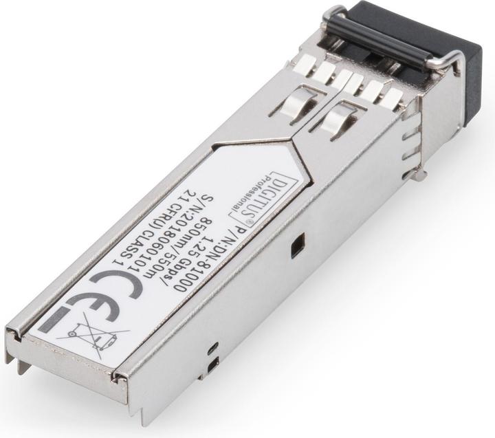 Image du produit Digitus Module mini GBIC (SFP) compatible avec HP-HPE, 1,25 Gbit/s, 0,55 km
