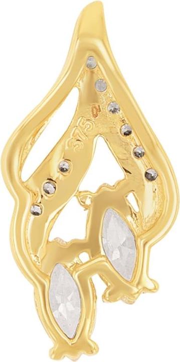 Image du produit Amor Pendentif pour femme, or 375, zirconium synth. (Or 375, 9 ct)