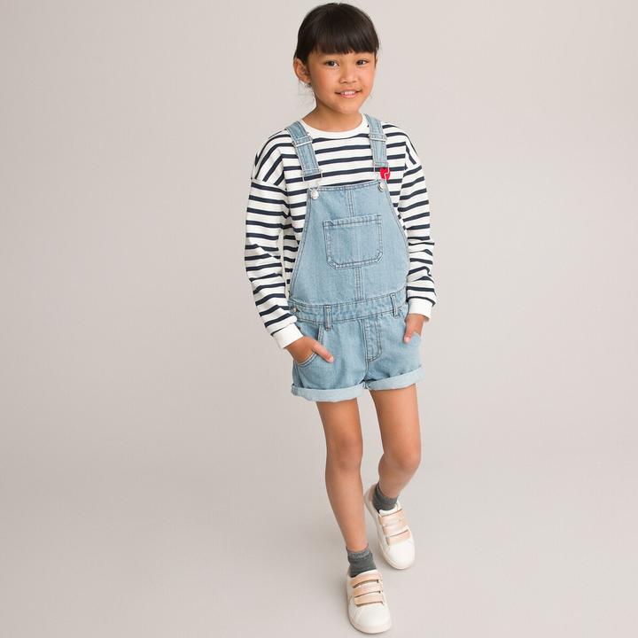 La Redoute Collections Kurze Jeanslatzhose