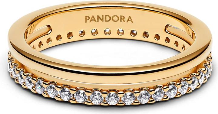 Produktbild Pandora Double Band Ring (56, 585/14 K Gold)