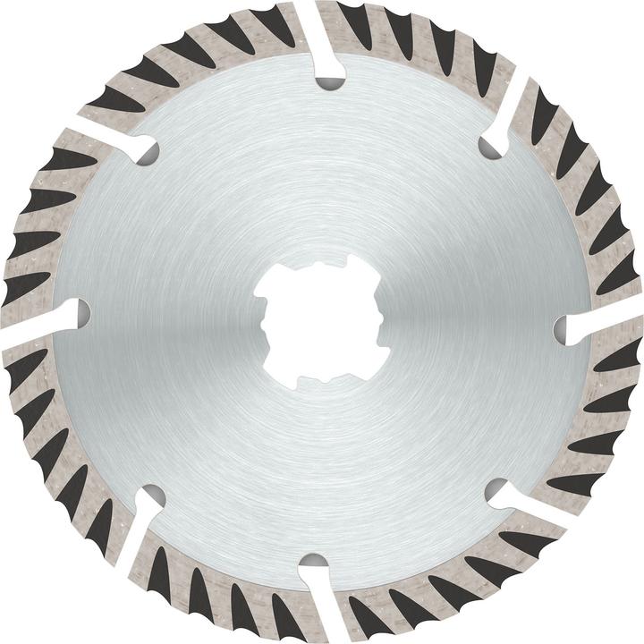 Actual product image Bosch Professional Zubehör PRO Multi Material X-Lock diamond cutting disc, 125 x 22.23 mm, 22.23 mm