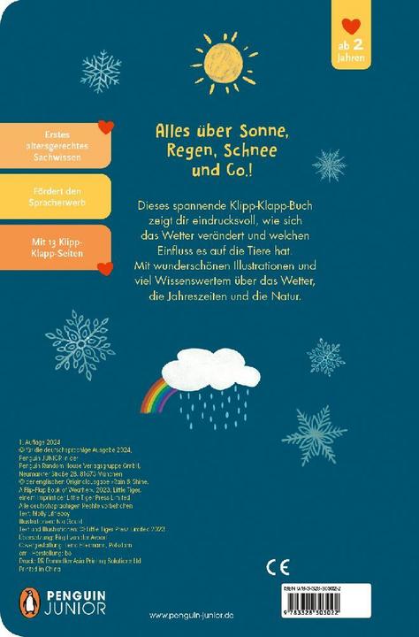 Produktbild Littleboy:Sonne & Regen - Ein Klipp-Kla (Deutsch, Molly Littleboy, 2024)