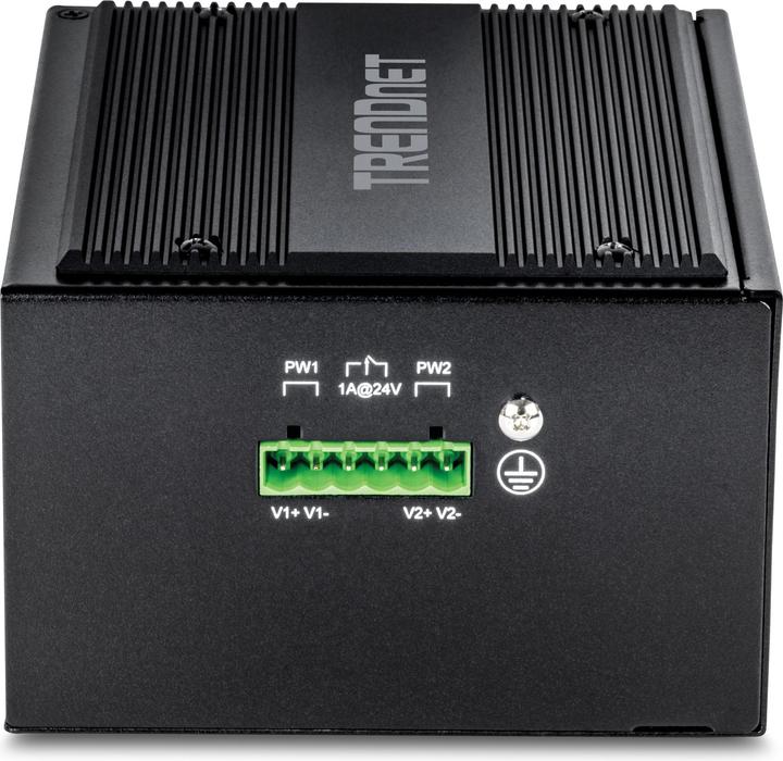 Produktbild Trendnet 26-Port Hardened Industrial Gigabit Din-Rail Switch (26 Ports)