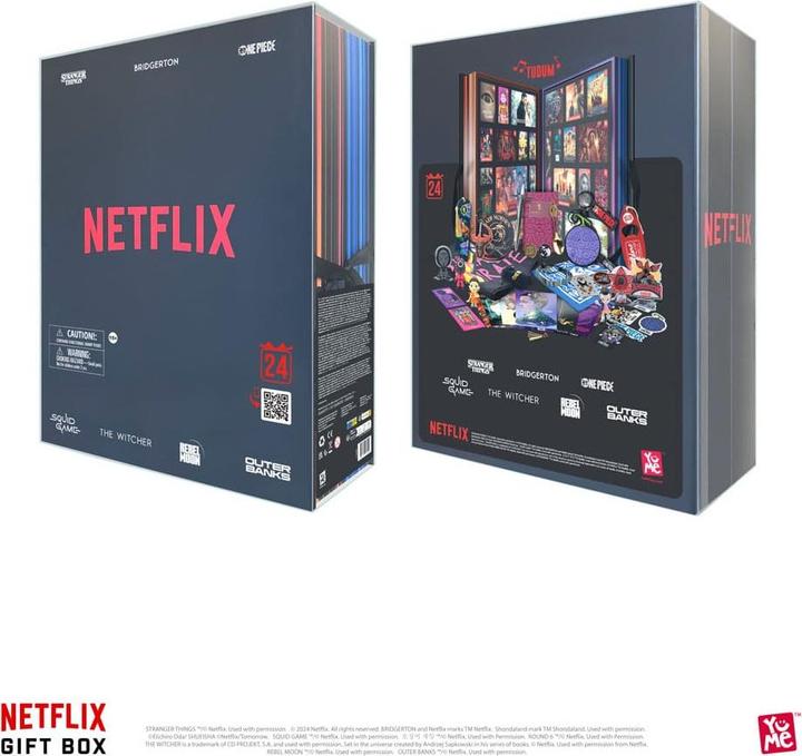 Actual product image YuMe Netflix Countdown Gift Box