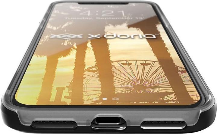 Produktbild X-Doria Revel Lux - iPhone X Hülle (Schwarze Strahlen) (Apple iPhone X)