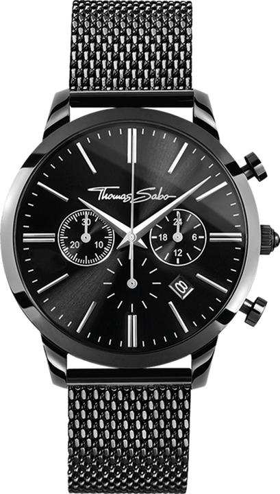 Immagine prodotto Thomas Sabo Orologio da uomo Rebel (Orologio da polso analogico, 42 mm)