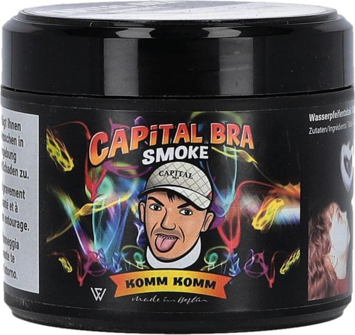 Produktbild Capital Bra Smoke Capital Bra Shisha Tabak - Komm Komm 200g (Frisch, 200 g)