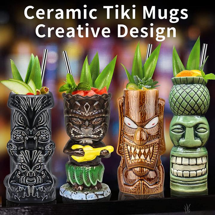 Produktbild Suprobarware Tiki-Gläser (0.52 l, 4 x)