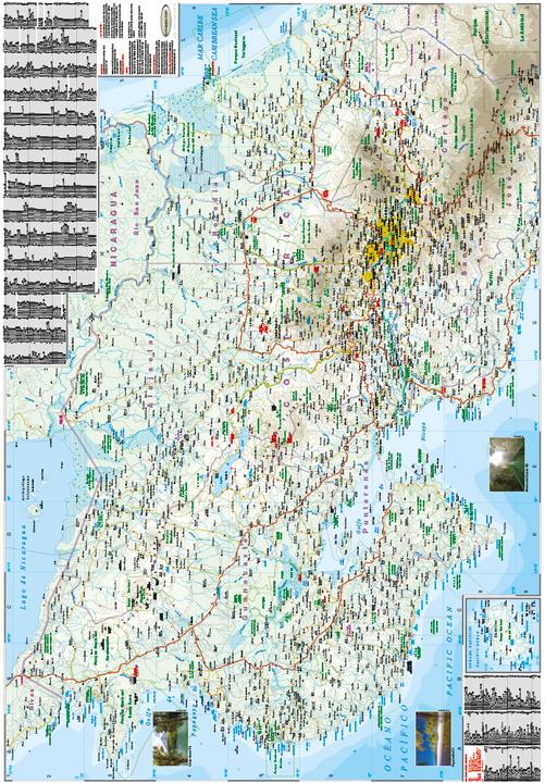 Produktbild Landkarte Costa Rica (1:300.000) 300000