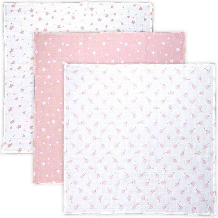Actual product image Lorelli Swaddle Blanket Trio Cotton 80x80 (80 x 80 cm)