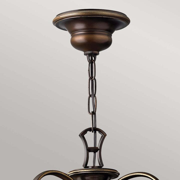 Produktbild Elstead Lighting Cello Kronleuchter E27 9-fach Antike Bronze (90.80 cm)