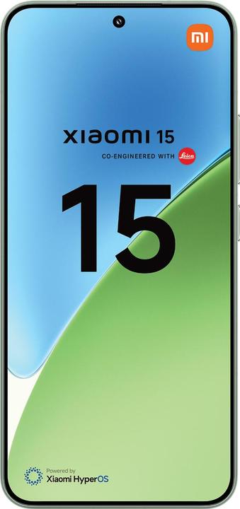 Image du produit Xiaomi 15 (256 Go, Green, 6.34", Double SIM, 50 Mpx, 5G)