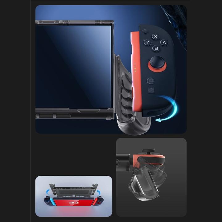 Produktbild Supcase Crystal Case für Nintendo Switch 2 - Transparent Schwarz (Switch 2)