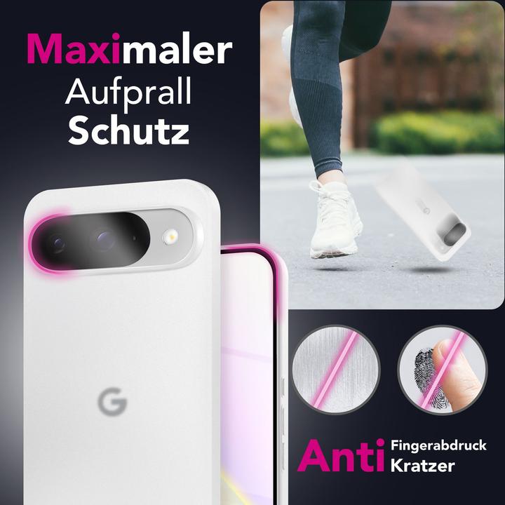 Immagine prodotto Nalia Phantom - 0,3mm Extrem Dünn, Federleicht, Mattiert, Minimalistisch - Ultra-Slim Handycase (Google Pixel 9)