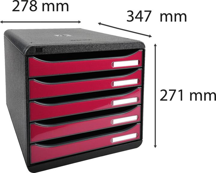 Image du produit Exacompta Boîtes empilables (A4+)