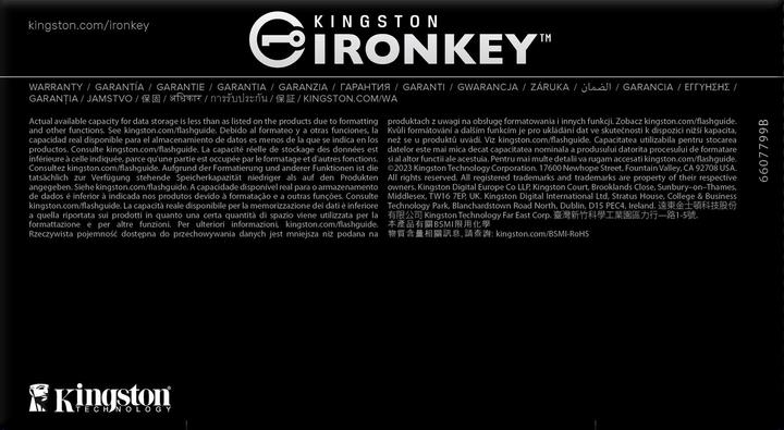 Image du produit Kingston 8 Go IronKey Managed D500SM FIPS (8 Go, USB-A)