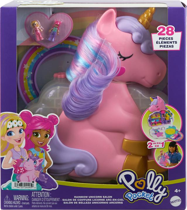 Productafbeelding Polly Pocket Eenhoornhaar speldoos