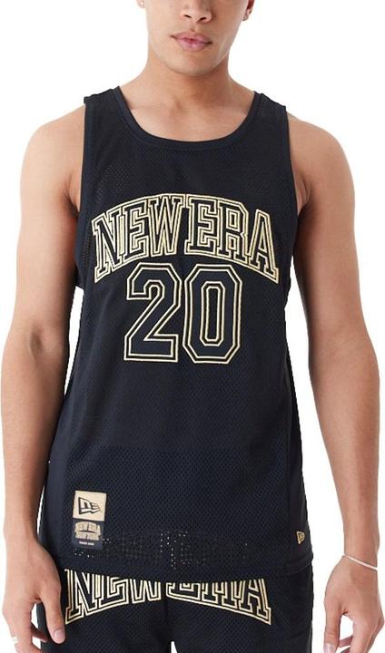 Immagine prodotto New Era Canotta in Poly Mesh - BRAND LOGO nero - L (L)