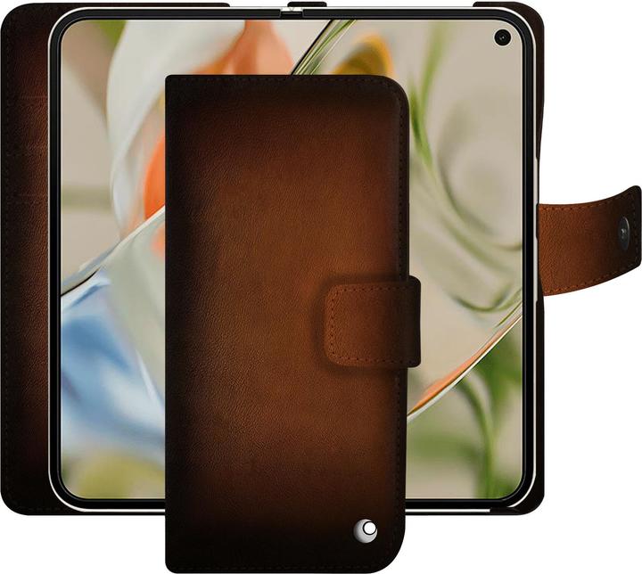 Actual product image Noreve Google Pixel 9 Pro Fold leather wallet case (Google Pixel 9 Pro Fold)
