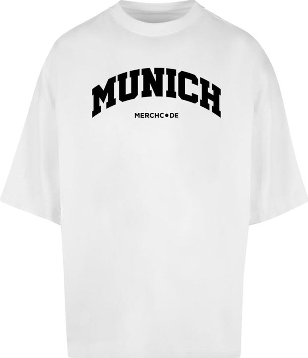 Merchcode Munich Wording - Huge Tee - 116697 (XXL)