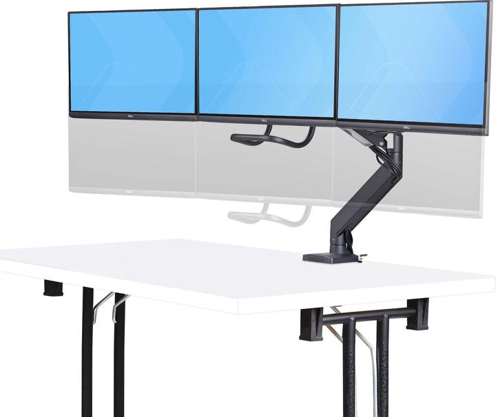Immagine prodotto StarTech Supporto Da Tavolo Per Tre Monitor - (Tavolo, 27.01")