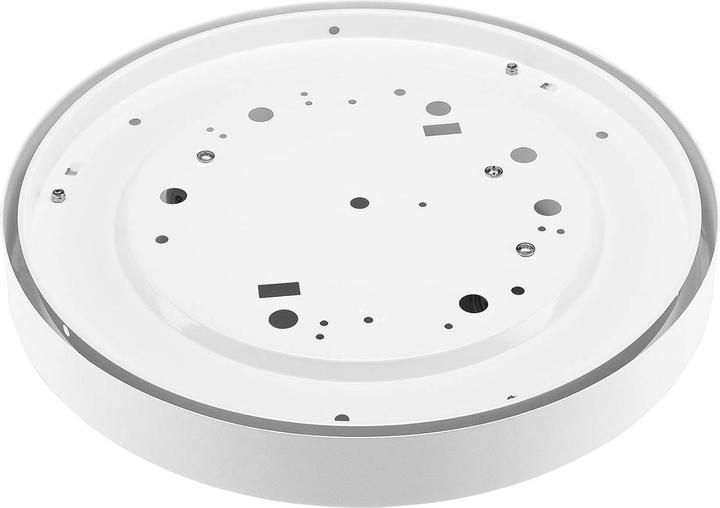 Image du produit Lamkur Plafonnier Jaris, verre bombé, Ø 36 cm, blanc (E27)