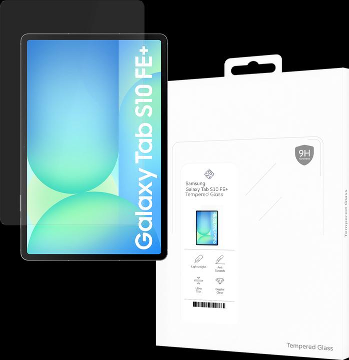 Cazy Schutzglass - Displayschutz Tempered Glass (1 Piece, Samsung Galaxy Tab S10 FE+)