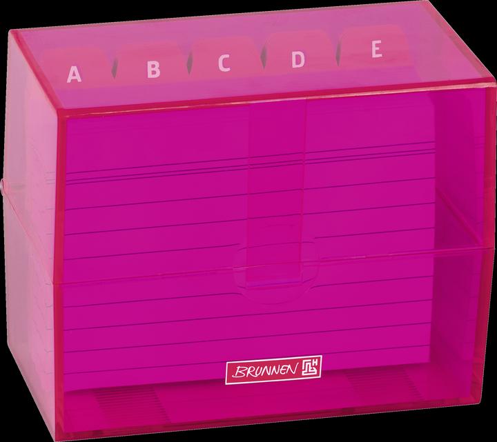 Productafbeelding Kaartenbak A7 gevuld roze (A7)