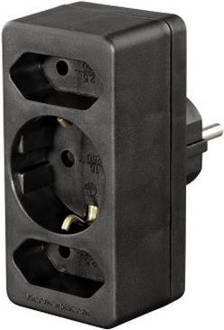 Produktbild Hama Multistecker Euro (3 x)