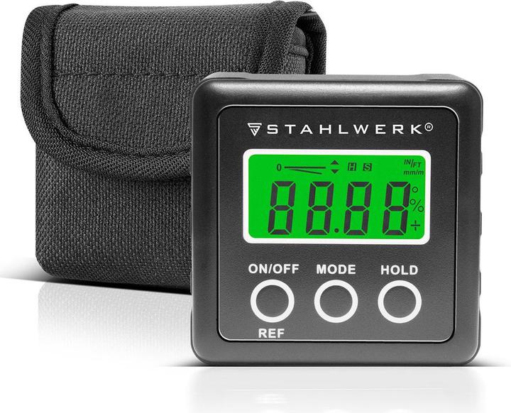 Produktbild Stahlwerk Digitaler Winkelmesser LB-360 ST Neigungsmesser, Level Box