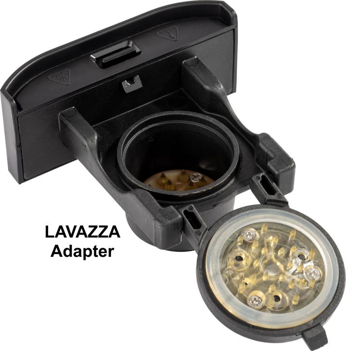 Actual product image Tornado Kapselmaschine TCM-7042-GS / 5-in-1 Capsule Coffee Maker Schwarz (NESCAFÉ Dolce Gusto, Lavazza Blue)