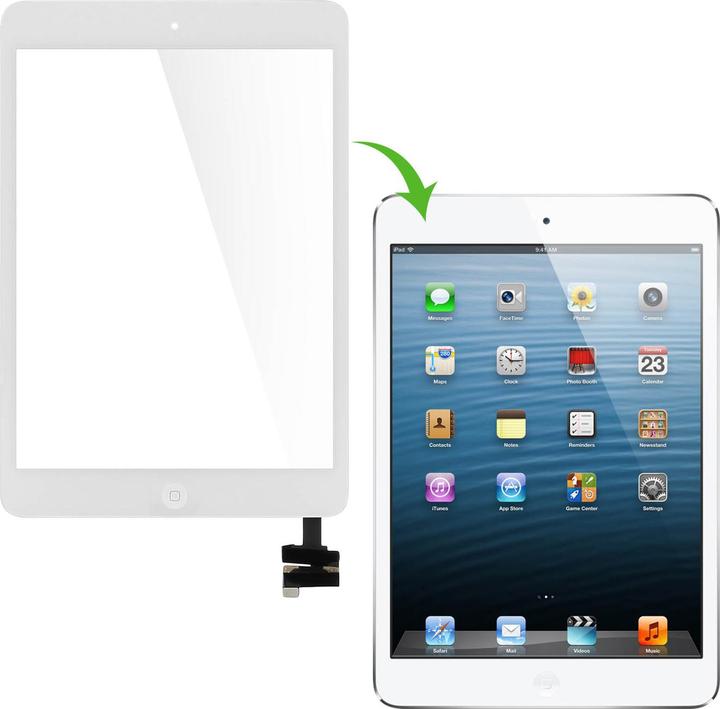 Produktbild Avizar iPad Mini 1/ 2 Touchscreen Ersatzteil (Display, IPad Mini 2)