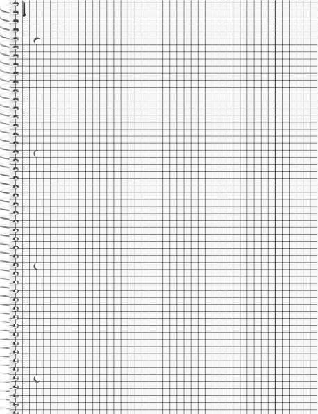 Immagine prodotto Quaderno del college (A4, Quadretti, Nessuna rilegatura)