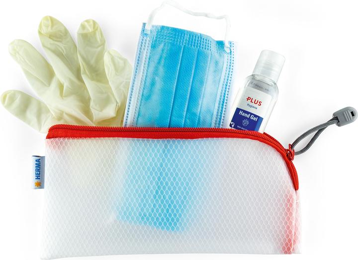 Actual product image HERMA Zipped pouch case