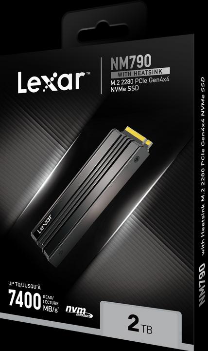 Immagine prodotto Lexar NM790 with Heatsink (2000 GB, M.2 2280)