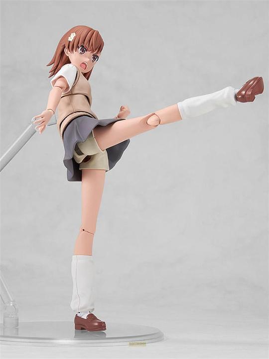 Actual product image Kadokawa A Certain Scientific Railgun T Plastic Model Kit Mikoto Misaka 16 cm