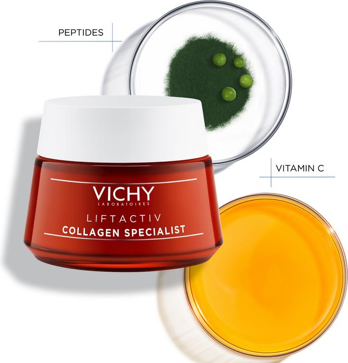 Vichy Liftactiv Collagen Specialist (50 ml, Crème de nuit)