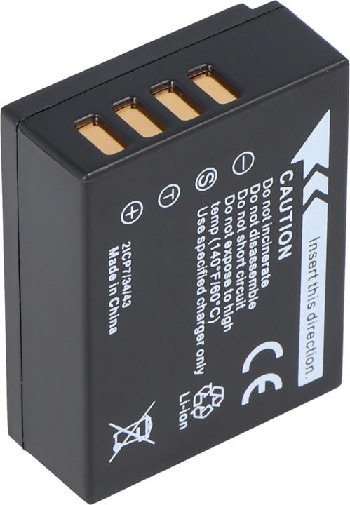 Actual product image AccuCell Akku Fujifilm NP-W126, X-Pro 1, FinePix HS3 (Camera battery)