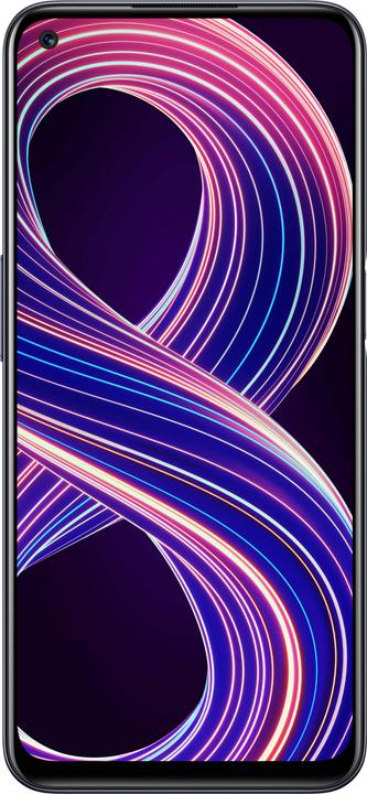 Actual product image realme 8 5G (128 GB, Supersonic Black, 6.50", Dual SIM + SD, 48 Mpx, 5G)