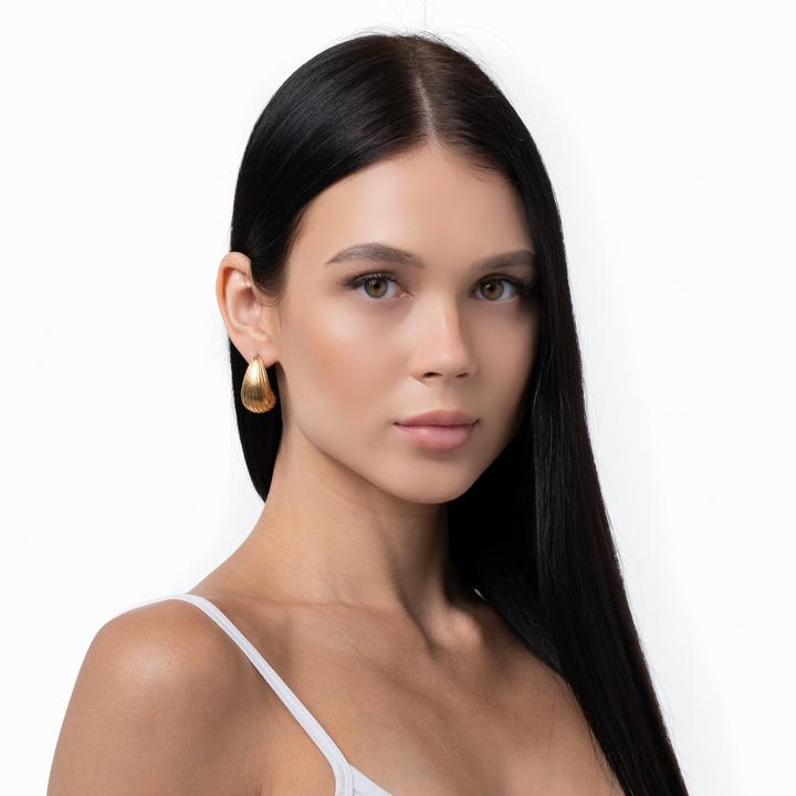 Image du produit Sensora Jewelry Boucles d'oreilles Soft Shell (Acier inoxydable)