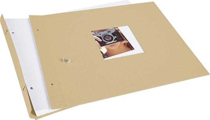 Produktbild Goldbuch Bella Vista 39x31 Schraubalbum 40 weisse Seiten (10 x 15 cm, 13 x 18 cm)