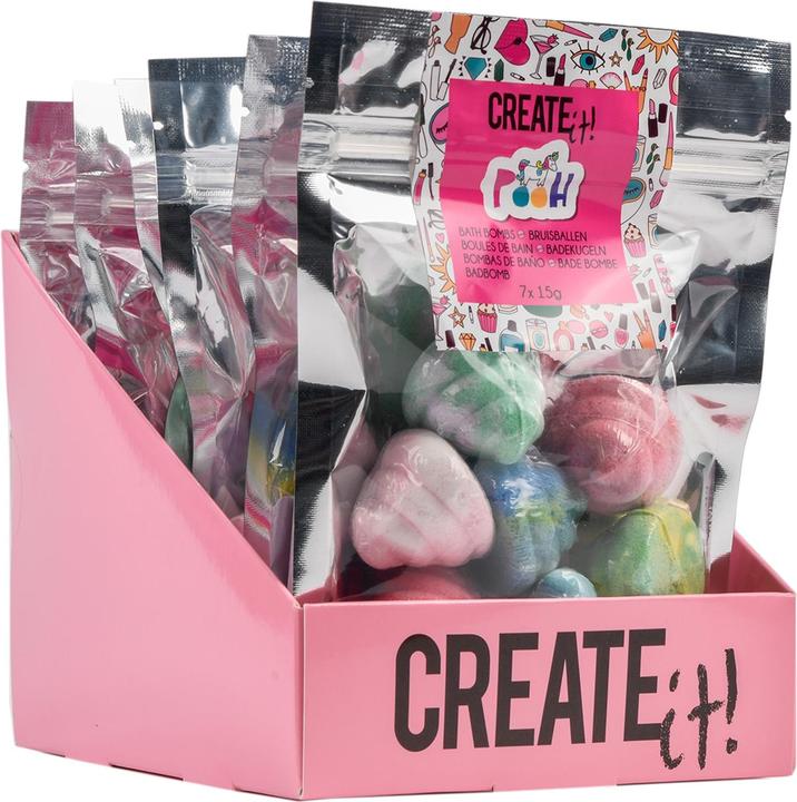 Actual product image Create It! Bath balls unicorn (Bath bombs)
