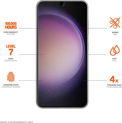 Immagine prodotto Eiger Mountain Glass Ultra (1 Pezzo/i, Samsung Galaxy S23)