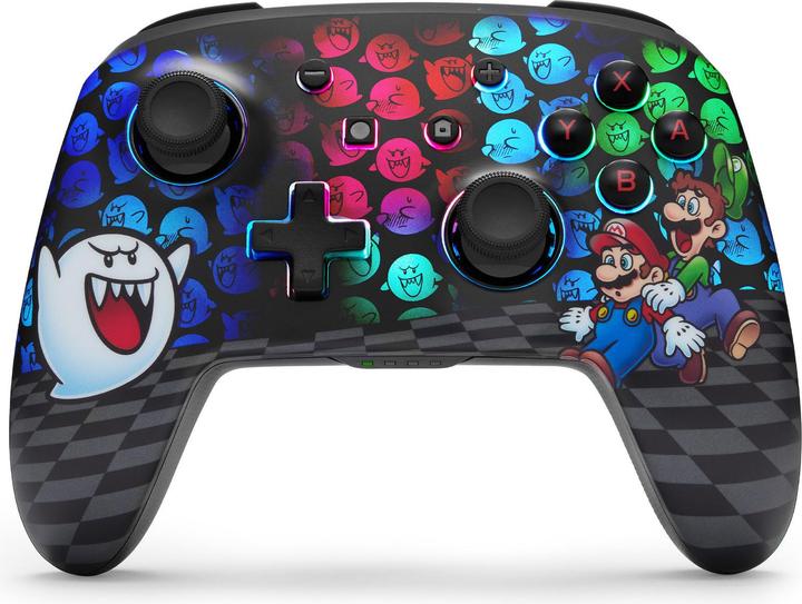 Actual product image PowerA Enhanced Wireless Controller for Nintendo Switch with Lumectra – Mario Peek-A-Boo (Switch)